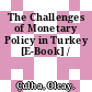 The Challenges of Monetary Policy in Turkey [E-Book] /
