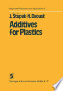 Additives for Plastics [E-Book] /