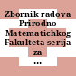 Zbornik radova Prirodno Matematichkog Fakulteta serija za matematiku vol 0025,02.