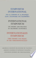 [Premier] Symposium international sur la théorie et la pratique dans l'économie [E-Book] /
