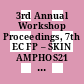 3rd Annual Workshop Proceedings, 7th EC FP – SKIN AMPHOS21 21st – 22 nd November 2013 Barcelona – Spain [E-Book]