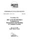 ACM Sigmetrics Conference on Measurement and Modeling of Computer Systems : proceedings of the conference. 1987 : Banff, 11.05.1987-14.05.1987.
