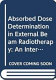 Absorbed dose determination in external beam radiotherapy : an international code of practice for dosimetry based on standards of absorbed dose to water /