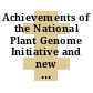 Achievements of the National Plant Genome Initiative and new horizons in plant biology / [E-Book]