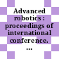 Advanced robotics : proceedings of international conference. 1983 : Tokyo, 12.09.1983-13.09.1983.