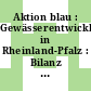 Aktion blau : Gewässerentwicklung in Rheinland-Pfalz : Bilanz und Ausblick 1999 /