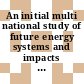 An initial multi national study of future energy systems and impacts of some evolving technologies [E-Book]
