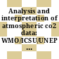 Analysis and interpretation of atmospheric co2 data: WMO/ICSU/UNEP scientIFIC conference : Bern, 14.08.81-18.08.81.