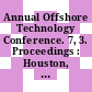 Annual Offshore Technology Conference. 7, 3. Proceedings : Houston, TX, 05.05.75-08.05.75