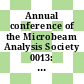 Annual conference of the Microbeam Analysis Society 0013: proceedings : Ann-Arbor, MI, 19.06.78-23.06.78.