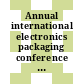 Annual international electronics packaging conference 0003: technical conference: proceedings : Itasca, IL, 24.10.83-26.10.83.