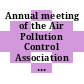 Annual meeting of the Air Pollution Control Association 69 . 4 : Portland, OR, 27.06.1976-01.07.1976