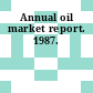 Annual oil market report. 1987.