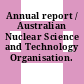 Annual report / Australian Nuclear Science and Technology Organisation. 1999/00.