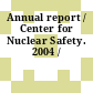 Annual report / Center for Nuclear Safety. 2004 /