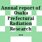 Annual report of Osaka Prefectural Radiation Research Institute vol 0029, 1989.