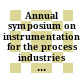 Annual symposium on instrumentation for the process industries 0035: proceedings : College-Station, TX, 15.01.80-18.01.80.