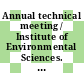 Annual technical meeting / Institute of Environmental Sciences. vol 21,2 : Technical Division Proceedings : Anaheim, CA, 14.04.1975-16.04.1975.