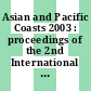 Asian and Pacific Coasts 2003 : proceedings of the 2nd International conference : Makuhari, Japan, 29 February - 4 March 2004 [E-Book] /