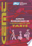 Aspects économiques de l'accessibilité des taxis [E-Book] /