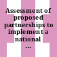 Assessment of proposed partnerships to implement a national landslide hazards mitigation strategy : interim report [E-Book] /