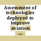 Assessment of technologies deployed to improve aviation security. First report / [E-Book]