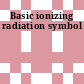 Basic ionizing radiation symbol