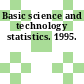 Basic science and technology statistics. 1995.