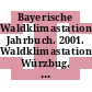 Bayerische Waldklimastationen Jahrbuch. 2001. Waldklimastation Würzbug, Bestandsmessstelle /