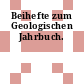 Beihefte zum Geologischen Jahrbuch.