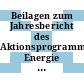 Beilagen zum Jahresbericht des Aktionsprogrammes Energie 2000. 6 : Berichtsjahr Juli '95 - Juni '96 /