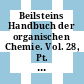 Beilsteins Handbuch der organischen Chemie. Vol. 28, Pt. 7. J - O : centennial index, General Sachregister für das Hauptwerk und die Ergänzungswerke 1, 2, 3 und 4 : die Literatur bis 1959 umfassend.