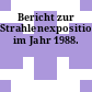Bericht zur Strahlenexposition im Jahr 1988.