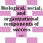 Biological, social, and organizational components of success for women in academic science and engineering : report of a workshop [E-Book] /