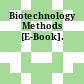 Biotechnology Methods [E-Book].