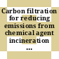 Carbon filtration for reducing emissions from chemical agent incineration / [E-Book]