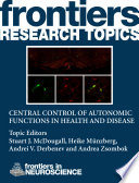 Central control of autonomic functions in health and disease [E-Book] /