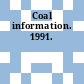 Coal information. 1991.
