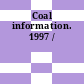 Coal information. 1997 /