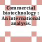 Commercial biotechnology : An international analysis.