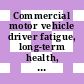 Commercial motor vehicle driver fatigue, long-term health, and highway safety : research needs [E-Book] /