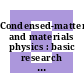 Condensed-matter and materials physics : basic research for tomorrow's technology [E-Book] /