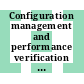 Configuration management and performance verification of explosives-detection systems / [E-Book]