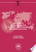 Démocratie, décentralisation et déficits budgétaires en Amérique latine [E-Book] /