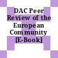 DAC Peer Review of the European Community [E-Book] /