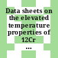 Data sheets on the elevated temperature properties of 12Cr stainless steel bars for turbine blades (sus 403-B)