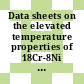 Data sheets on the elevated temperature properties of 18Cr-8Ni stainless steel for boiler and heat exchanger seamless tubes (sus 304h tb)