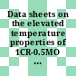Data sheets on the elevated temperature properties of 1CR-0.5MO steel for boiler and heat exchanger seamless tubes (STBA 22)