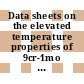 Data sheets on the elevated temperature properties of 9cr-1mo steel for boiler and heat exchanger seamless tubes (stba 26)