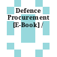 Defence Procurement [E-Book] /